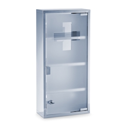 Zeller, Medizinschrank, Edelstahl