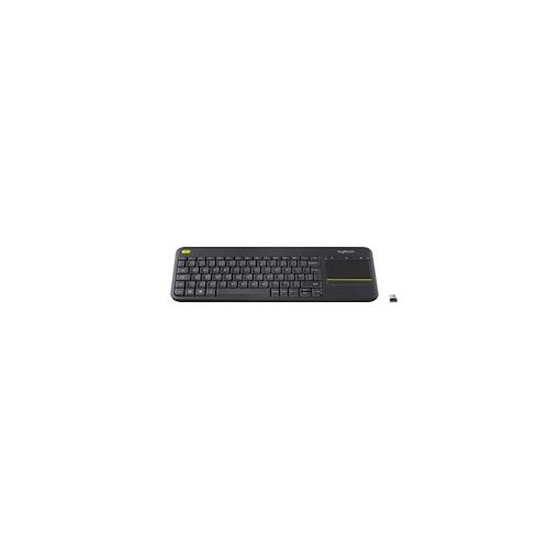 Logitech K400 plus - Tastatur mit Touchpad, kabellos DE