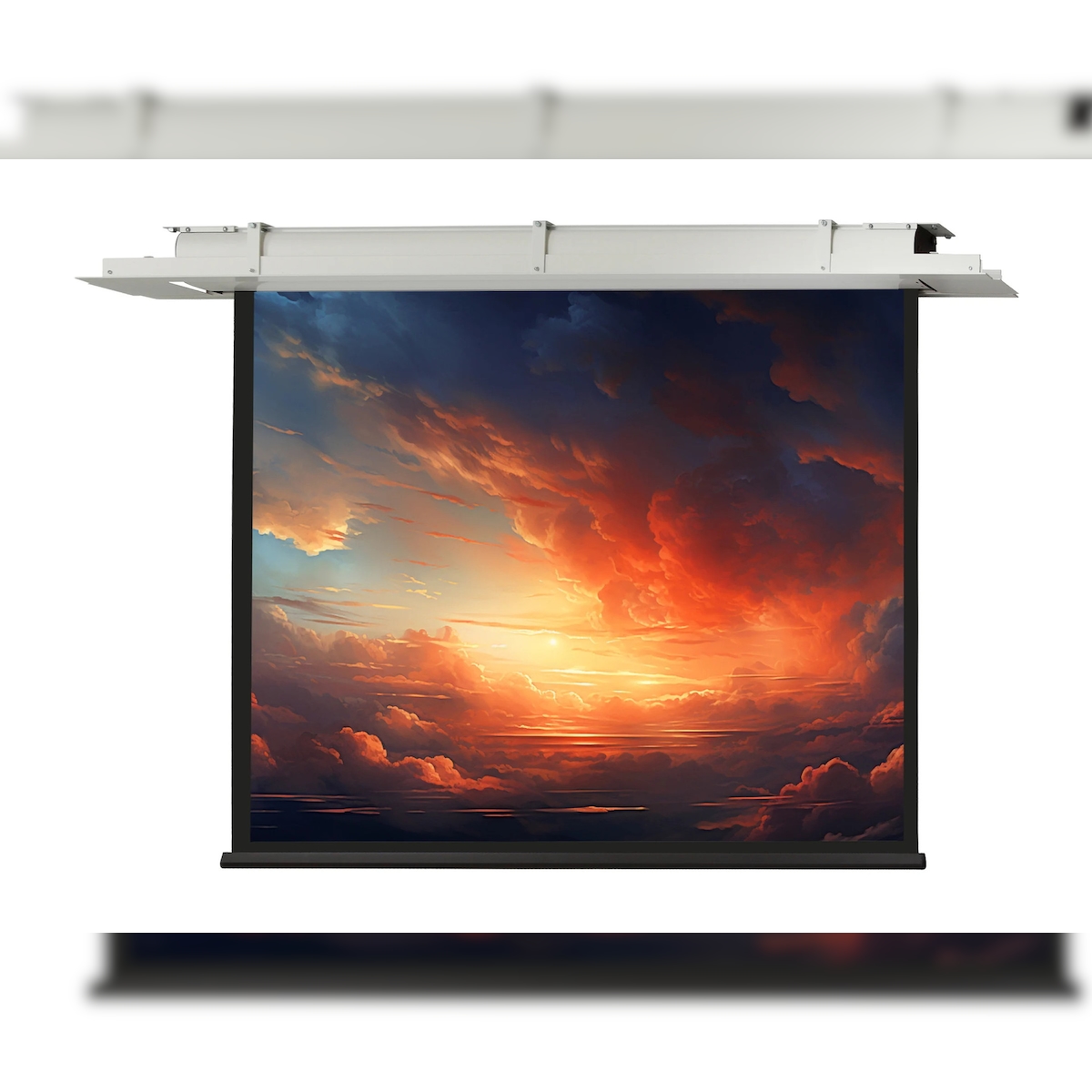 celexon Deckeneinbau Leinwand Motor Expert 300 x 225 cm Image