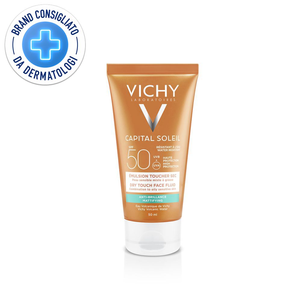 Vichy Capital Soleil Emulsione anti-lucidità - crema ad effetto asciut