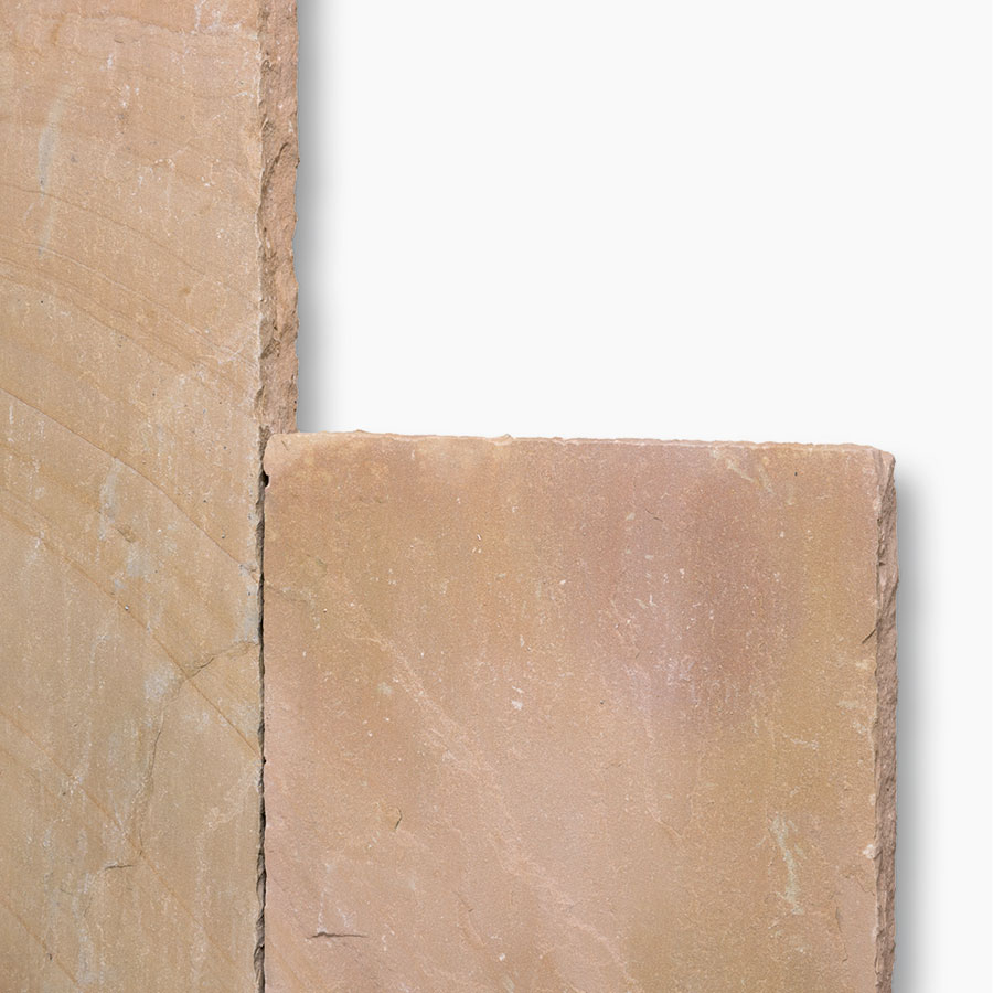 Seltra Natursteine Palisaden MANDRA Sandstein gelb-hellbeige, 8-10x50 cm, 50 cm Image