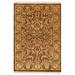 Brown/Yellow 48 x 0.25 in Area Rug - Bokara Rug Co, Inc. Hand-Knotted High-Quality Red & Gold Area Rug Wool | 48 W x 0.25 D in | Wayfair