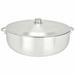 Chef Pro Aluminum Stock Pot w/ Lid Aluminum in Gray | 8.5 H x 22 W in | Wayfair 6318-24