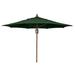 Darby Home Co Sanders 11' Octagonal Market Umbrella Metal in Brown | Wayfair DBHM7783 42917041