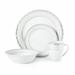 Fitz and Floyd Gold Serif 32-Piece Dinnerware Set, Service For 8, Serif Pattern Porcelain/Ceramic in White | Wayfair 5256732