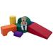 Factory Direct Partners SoftScape Playtime & Climb, 6 Piece Foam/Vinyl in Green/Indigo | 6 H x 12 W x 18 D in | Wayfair 12364-AS