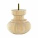 Unfinished Solid Hardwood Round Bun Foot Architectural Products by Outwater L.L.C | 4.5 H x 4.81 W x 4.8125 D in | Wayfair 3P5.11.00019