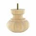 Unfinished Solid Hardwood Round Bun Foot Architectural Products by Outwater L.L.C | 4 H x 4.88 W x 4.875 D in | Wayfair 3P5.11.00017