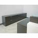In2 Design Rectangular Laminate Reception Desk Laminate in Black | 29 H x 120 W x 20 D in | Wayfair RC 1202029 CO