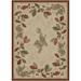 Brown/Red 27 x 0.39 in Area Rug - Loon Peak® Perryville Floral Beige/Red Area Rug Polypropylene | 27 W x 0.39 D in | Wayfair