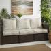 House of Hampton® QQ Indoor/Outdoor Sunbrella Seat/Back Cushion in Brown | 5 H x 23 W in | Wayfair WF418021SC
