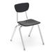 Virco 3000 Series Classroom Chair Wood/Metal in Brown | 30.5 H x 18.625 W x 21.5 D in | Wayfair 4000488