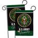 Breeze Decor Marines Proudly Family - Impressions Decorative 2-Sided Polyester 19 x 13 in. Garden flag in Black | 18.5 H x 13 W in | Wayfair
