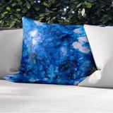 Latitude Run® Grotto Outdoor Square Pillow Cover & Insert Polyester/Polyfill blend | 18 H x 18 W x 4 D in | Wayfair