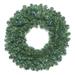 The Holiday Aisle® Artificial Oregon Fir Wreath Traditional Faux in Green | 20 H x 20 W x 3 D in | Wayfair 0545D1D3257848F88B93DCFBBB7613C3