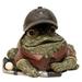 HomeStyles Golfer Character Toad/Frog Garden Statue Concrete/Stone in Green | 7.25 H x 9 W x 8.5 D in | Wayfair 94065