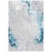 Blue/Gray 63 x 0.9 in Indoor Area Rug - 17 Stories Oriental Light Gray/Blue Area Rug | 63 W x 0.9 D in | Wayfair 8591ECB5BC69441DADEF57D147444387