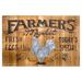 August Grove® Farmer's Market Wooden Wall Décor in Brown | 12 H x 18 W x 1 D in | Wayfair BCA667DAAD954462A21261C358FCE031