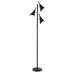 Corrigan Studio® Neumann 68" Tree Floor Lamp Metal in Black | 68 H x 17.5 W x 10 D in | Wayfair 5BD177AA4C484D8C802372FF58E6D1AE