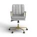 Joss & Main Maida Conference Chair Upholstered/Metal in Gray | 25 W x 25 D in | Wayfair BED691E007AA4209A2B03777D756BF4E