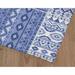 Blue 0.08 x 36 W in Kitchen Mat - Union Rustic Angles Kitchen Mat Synthetics | 0.08 H x 36 W in | Wayfair ECFBE70AC819428682C4E7F2C1749F1E