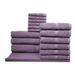 Latitude Run® Apolo Rice Effect 16 Piece Turkish Cotton Towel Set Terry Cloth/Turkish Cotton in Indigo | Wayfair 798D5A04BE104954B614AEC4F15DB1DA