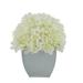 Winston Porter Hydrangea Floral Arrangements in Pot Fabric | 11 H x 10 W x 10 D in | Wayfair E47D23D7A7564A41AF355FC0B9C19934