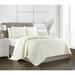 Latitude Run® Aakruti Quilt Set Down/Microfiber in White | King Quilt + 2 Shams + 1 Throw Pillow | Wayfair FEF442A2FFC94317A3AA793F74834D23