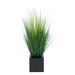 Latitude Run® 21." Artificial Reed Grass in Pot Metal in Black | 27 H x 13 W x 13 D in | Wayfair BC9A3851270A4DDA9C0ACA89D7E47276