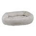 Bowsers Aspen Doughnut Polyester/Synthetic Material in Black | 11 H x 55 W x 35 D in | Wayfair 16065