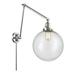 Greyleigh™ Maxwell 1 - Light Dimmable Swing Arm Plastic in Gray | 34 H x 12 W x 34 D in | Wayfair AED3B54822024D62B148DF8E28731CE5