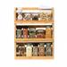 Prep & Savour Bamboo 3-Tier Spice Rack Bamboo in Brown | 16 H x 12 W x 3 D in | Wayfair F0C46575A2E248E682D94FA24A293B70