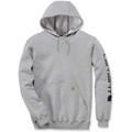 Carhartt Midweight Sleeve Logo Hoodie, grau, Größe XL