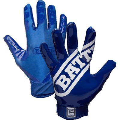 Battle Sports Double Threat Youth Receiver Gloves Navy