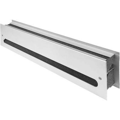 Schalldämmendes Lüftungsgitter Türlüftung Metall en iso 717-1 Silber F1 eloxiert Image