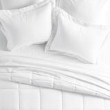 Andover Mills™ Mirabal Microfiber 8 Piece Bedding Set Polyester/Polyfill/Microfiber in White | Full Comforter + 7 Additional Pieces | Wayfair