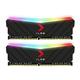 PNY XLR8 Gaming Epic-X RGB™ DDR4 3200MHz 16GB (2x8GB) Desktop Memory Dual Pack, MD16GK2D4320016XRGB, Schwarz