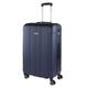 ITACA - Lightweight Suitcases Large - ABS Large Hard Shell Suitcase 75cm Travel Suitcase - Lightweight Combination Lock - Rigid Large Suitcase 4 Wheels Resistant 771170, Navy