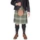 Kilt Society Mens 8 Yard Scottish Kilt Persevere Douglas Weathered Tartan 36" to 40"