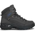 Lowa Renegade GTX Mid Hiking Shoes - Men's Medium 10 US Anthracite/Steel Blue 3109459780-ANSTBU-10 US
