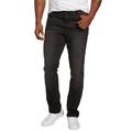 Men's Big & Tall Liberty Blues™ Straight-Fit Stretch 5-Pocket Jeans by Liberty Blues in Black Denim (Size 66 38)