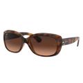 Ray-Ban RB4101 Jackie Ohh Sunglasses - Women's Pink Gradient Brown Lenses RB4101-642-A5-58