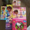 Disney Toys | 5-In-1 Hello Kitty Puzzlebook+ 2 Puzzles+Tin Box | Color: Pink/White | Size: Piece: 5x18.8 In. Tin Box: 4x5.5x3 In