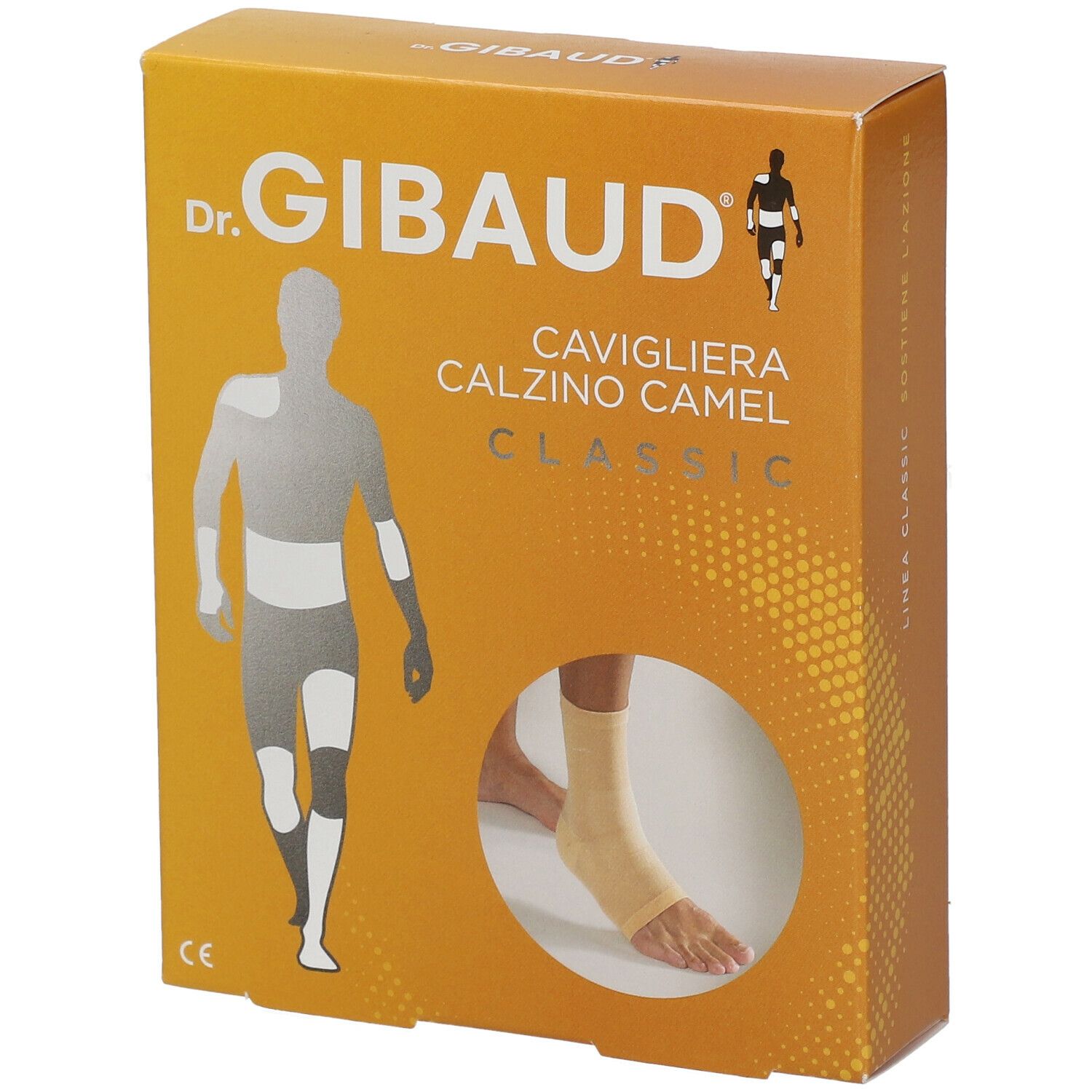 Dr. Gibaud® Cavigliera Calzino Taglia 3 Camel 1 pz Bendaggio/i
