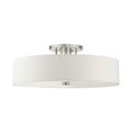 Livex Lighting Meridian 1 Light Semi Flush Mount - 45798-91