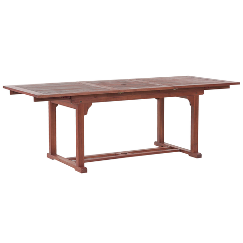 Praktischer, rechteckiger Gartentisch aus Holz ausziehbar 160/220 x 90 cm Gartenmöbel, Holzmöbel, Garten