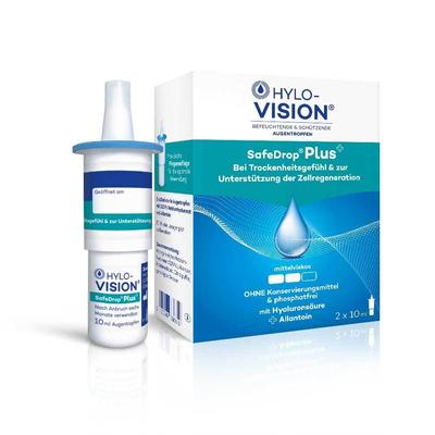 Hylo-Vision SafeDrop Plus Augentropfen 2x10 ml Image