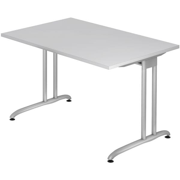 HAMMERBACHER Schreibtisch »Wien« 120 cm grau, 120x72x80 cm Image