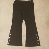Michael Kors Pants & Jumpsuits | Black Dress Pants | Color: Black/Gold | Size: M
