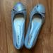 American Eagle Outfitters Shoes | American Eagle Ballet Shoes With Heel | Color: Silver | Size: 4.5bb